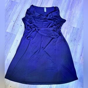 Cowl neck dress 2x